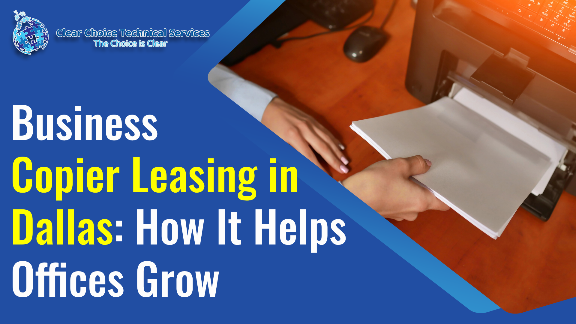 Read more about the article Business Copier Leasing in Dallas: How It Helps Offices Grow