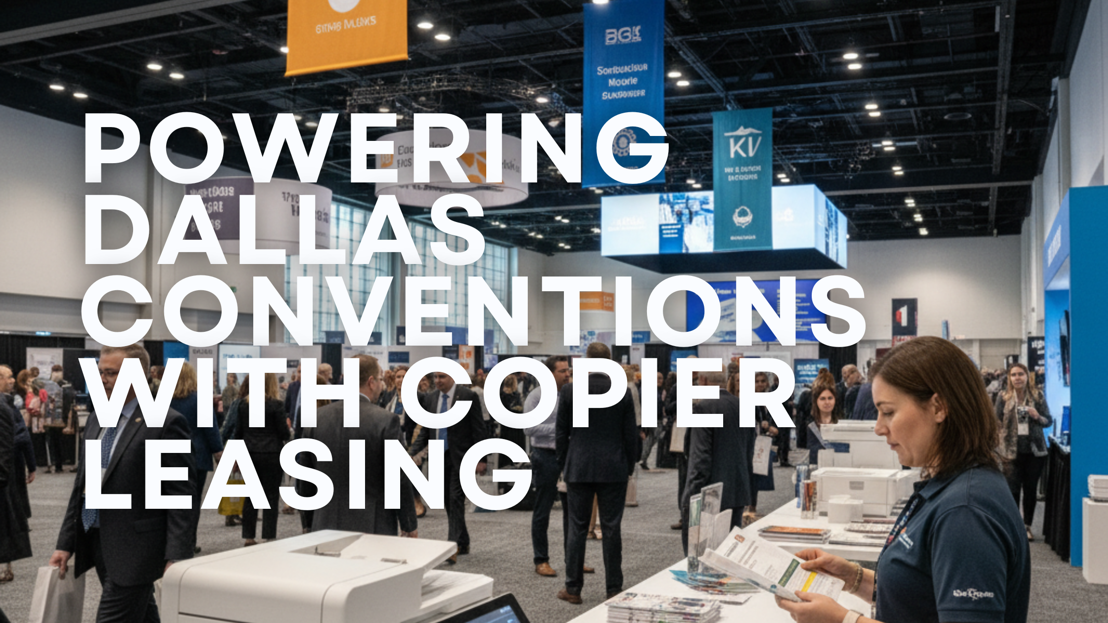 You are currently viewing How Copier Leasing Powers Dallas Conventions and Trade Events